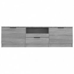 TV-Schrank Grau Sonoma 140x35x40 cm Holzwerkstoff