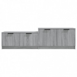 TV-Schrank Grau Sonoma 158,5x36x45 cm Holzwerkstoff