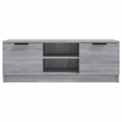 TV-Schrank Grau Sonoma 102x35x36,5 cm Holzwerkstoff