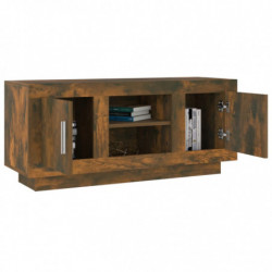 TV-Schrank Räuchereiche 102x35x45 cm Holzwerkstoff