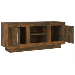 TV-Schrank Räuchereiche 102x35x45 cm Holzwerkstoff