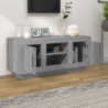 TV-Schrank Grau Sonoma 102x35x45 cm Holzwerkstoff