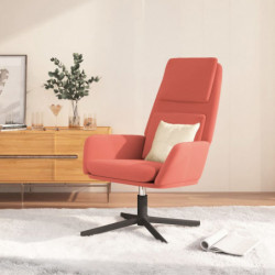 Relaxsessel Rosa Samt