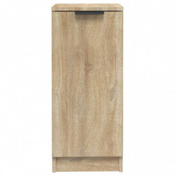 Sideboards 2 Stk. Sonoma-Eiche 30x30x70 cm Holzwerkstoff