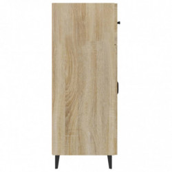 Sideboard Sonoma-Eiche 69,5x34x90 cm Holzwerkstoff