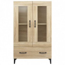 Highboard Sonoma-Eiche 70x31x115 cm Holzwerkstoff