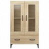 Highboard Sonoma-Eiche 70x31x115 cm Holzwerkstoff