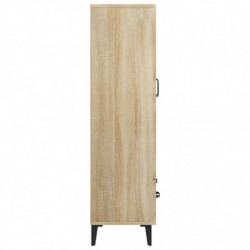 Highboard Sonoma-Eiche 70x31x115 cm Holzwerkstoff