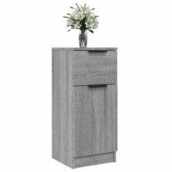 Sideboard Grau Sonoma 30x30x70 cm Holzwerkstoff