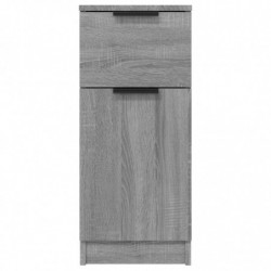 Sideboard Grau Sonoma 30x30x70 cm Holzwerkstoff