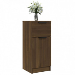 Sideboards 2 Stk. Braun Eichen-Optik 30x30x70 cm Holzwerkstoff