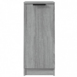 Sideboards 2 Stk. Grau Sonoma 30x30x70 cm Holzwerkstoff