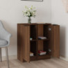 Sideboards 2 Stk. Braun Eichen-Optik 30x30x70 cm Holzwerkstoff