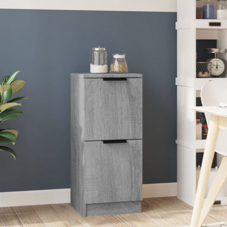 Sideboard Grau Sonoma 30x30x70 cm Holzwerkstoff