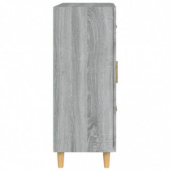 Sideboard Grau Sonoma 69,5x34x90 cm Holzwerkstoff