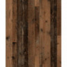FMD Beistelltisch mit Tür 57,4 cm Antik-Stil Dunkelbraun