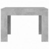 Couchtisch Betongrau 50x50x35 cm Holzwerkstoff