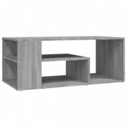 Couchtisch Grau Sonoma 100x50x40 cm Holzwerkstoff