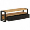 TV-Schrank 120x30x40 cm Massivholz Mango