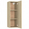 TV-Schrank Sonoma-Eiche 30,5x30x90 cm Holzwerkstoff