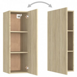 TV-Schrank Sonoma-Eiche 30,5x30x90 cm Holzwerkstoff