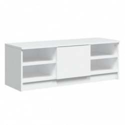 TV-Schrank Weiß 102x35x36,5 cm Holzwerkstoff