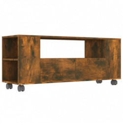 TV-Schrank Räuchereiche 120x35x43 cm Holzwerkstoff