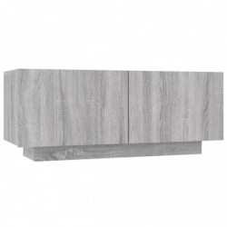 TV-Schrank Grau Sonoma 100x35x40 cm Holzwerkstoff