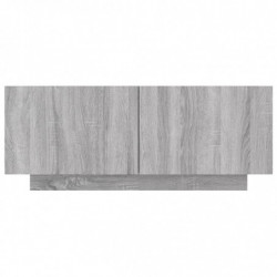 TV-Schrank Grau Sonoma 100x35x40 cm Holzwerkstoff