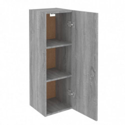 TV-Schrank Grau Sonoma 30,5x30x90 cm Holzwerkstoff