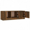 TV-Schrank Räuchereiche 102x35x36,5 cm Holzwerkstoff