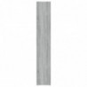 CD-Regale 2 Stk. Grau Sonoma 21x16x93,5 cm Holzwerkstoff