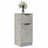 Sideboards 2 Stk. Betongrau 30x30x70 cm Holzwerkstoff