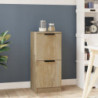 Sideboard Sonoma-Eiche 30x30x70 cm Holzwerkstoff