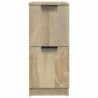 Sideboard Sonoma-Eiche 30x30x70 cm Holzwerkstoff