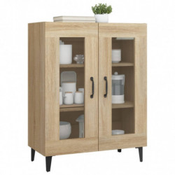 Sideboard Sonoma-Eiche 69,5x34x90 cm Holzwerkstoff