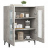 Sideboard Betongrau 69,5x34x90 cm Holzwerkstoff