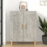 Sideboard Betongrau 69,5x34x90 cm Holzwerkstoff