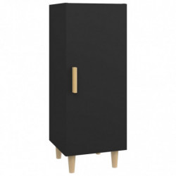 Sideboard Schwarz 34,5x34x90 cm Holzwerkstoff