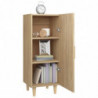 Sideboard Sonoma-Eiche 34,5x34x90 cm Holzwerkstoff