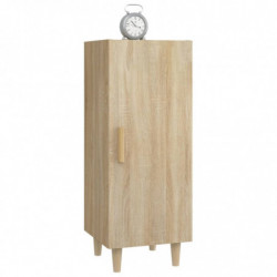 Sideboard Sonoma-Eiche 34,5x34x90 cm Holzwerkstoff