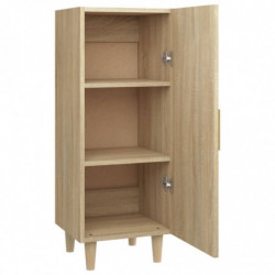 Sideboard Sonoma-Eiche 34,5x34x90 cm Holzwerkstoff