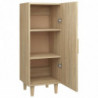 Sideboard Sonoma-Eiche 34,5x34x90 cm Holzwerkstoff