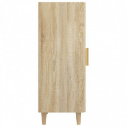 Sideboard Sonoma-Eiche 34,5x34x90 cm Holzwerkstoff