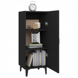 Sideboard Schwarz 34,5x34x90 cm Holzwerkstoff