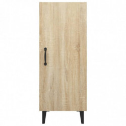 Sideboard Sonoma-Eiche 34,5x34x90 cm Holzwerkstoff