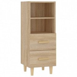 Sideboard Sonoma-Eiche 34,5x34x90 cm Holzwerkstoff