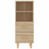 Sideboard Sonoma-Eiche 34,5x34x90 cm Holzwerkstoff