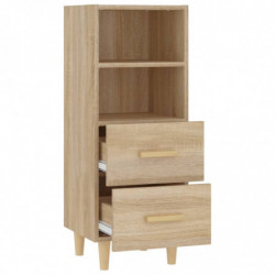 Sideboard Sonoma-Eiche 34,5x34x90 cm Holzwerkstoff