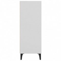 Sideboard Weiß 34,5x32,5x90 cm Holzwerkstoff